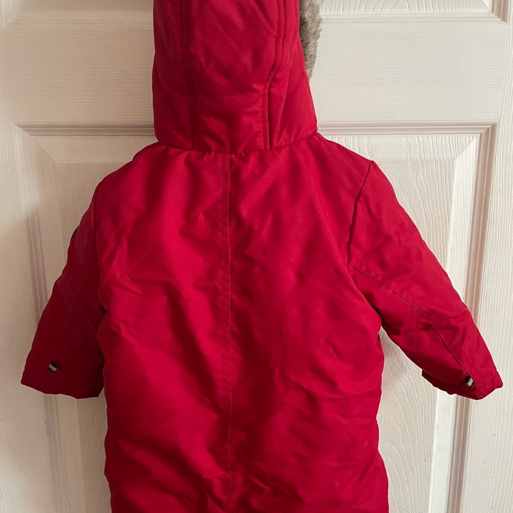 Baby Essentials Bright Red Puffer Jacket